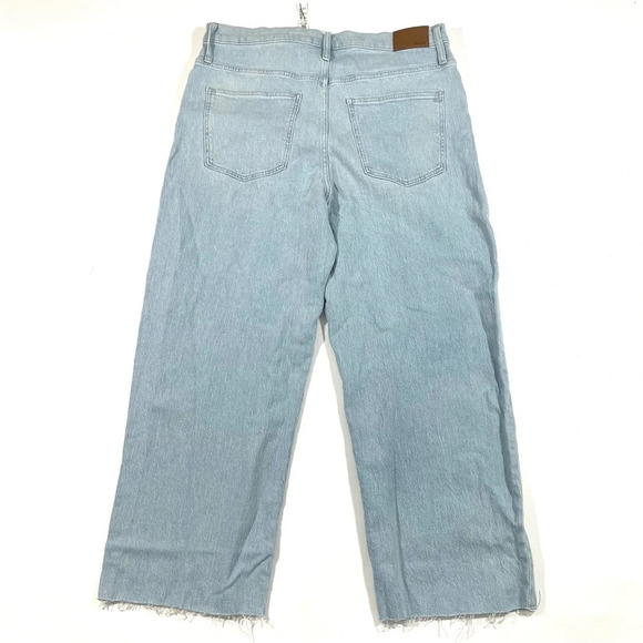 New Madewell The Tall Perfect Vintage Wide Leg Crop Jean NJ397 - Picture 4 of 11